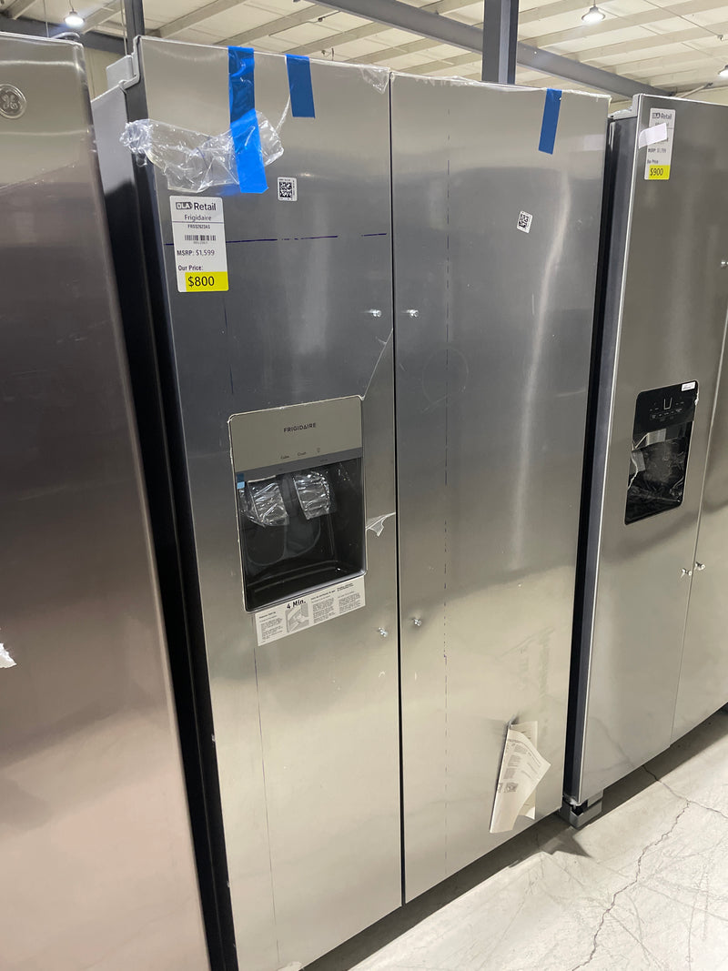 Frigidaire FRSS2623AS 25.6 Cu. Ft. Side by Side Refrigerator