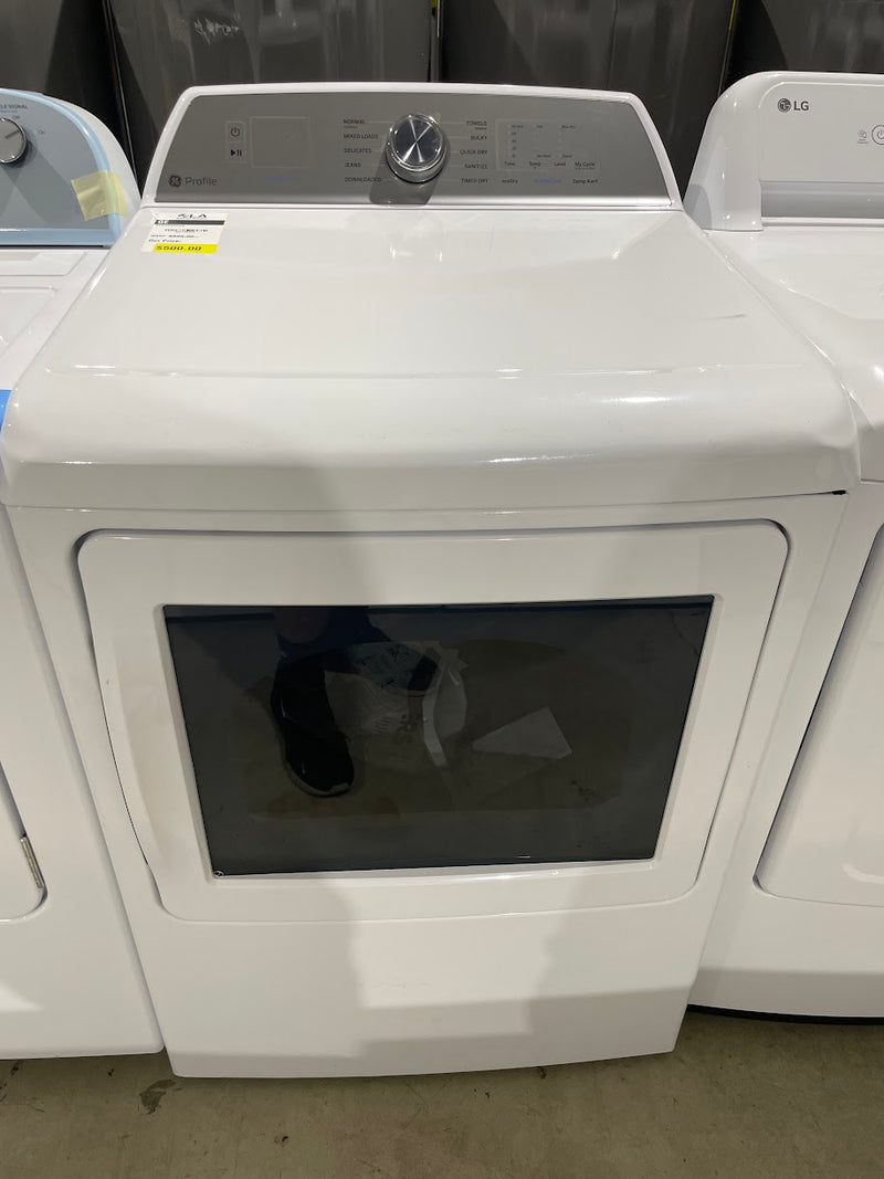 GE PTD60EBSRWS 7.4 cu. ft. Electric Dryer