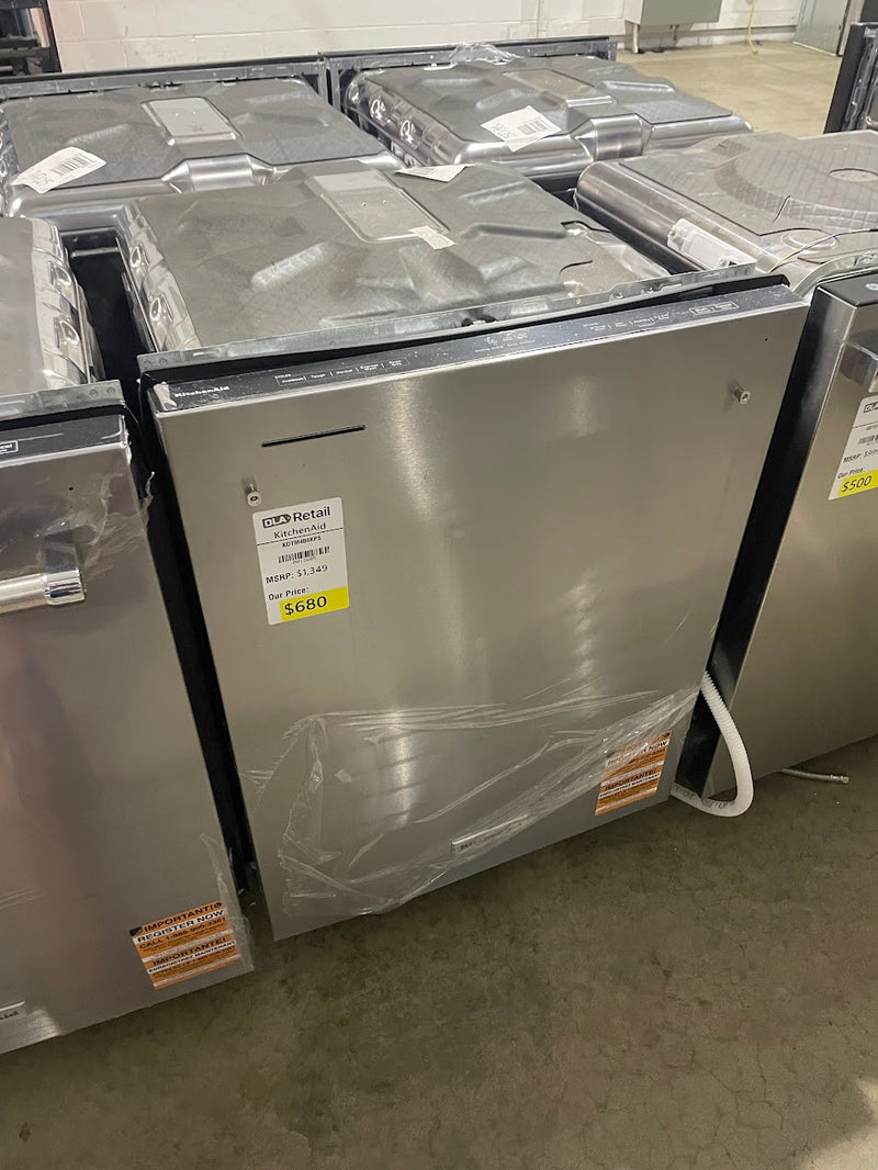 KitchenAid KDTM404KPS 24 in. Top Control Built-In Tall Tub Dishwasher