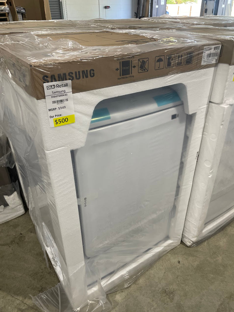 Samsung DVG45T3200W 7.2 cu. ft.  Gas Dryer