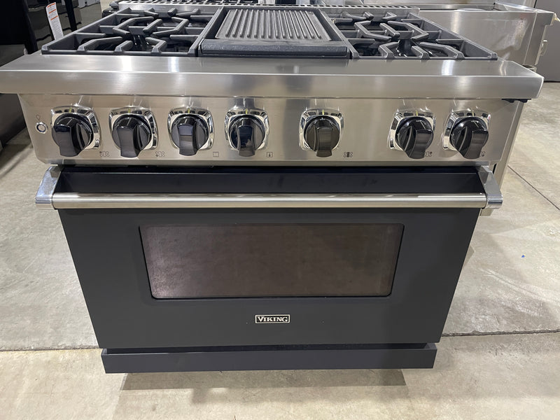 Viking VDR73624GCS 36" Convection Duel Fuel Gas Range