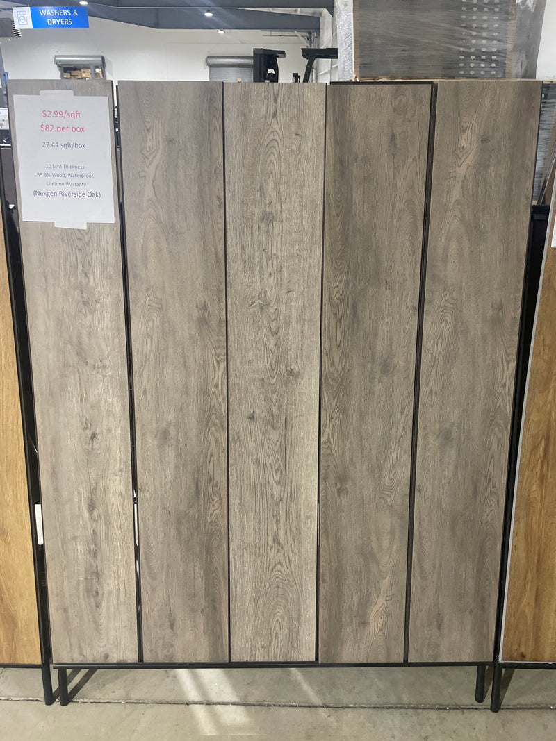 ($2.99/sqft) Nexgen 10mmWaterproof Wood Flooring (Riverside Oak)