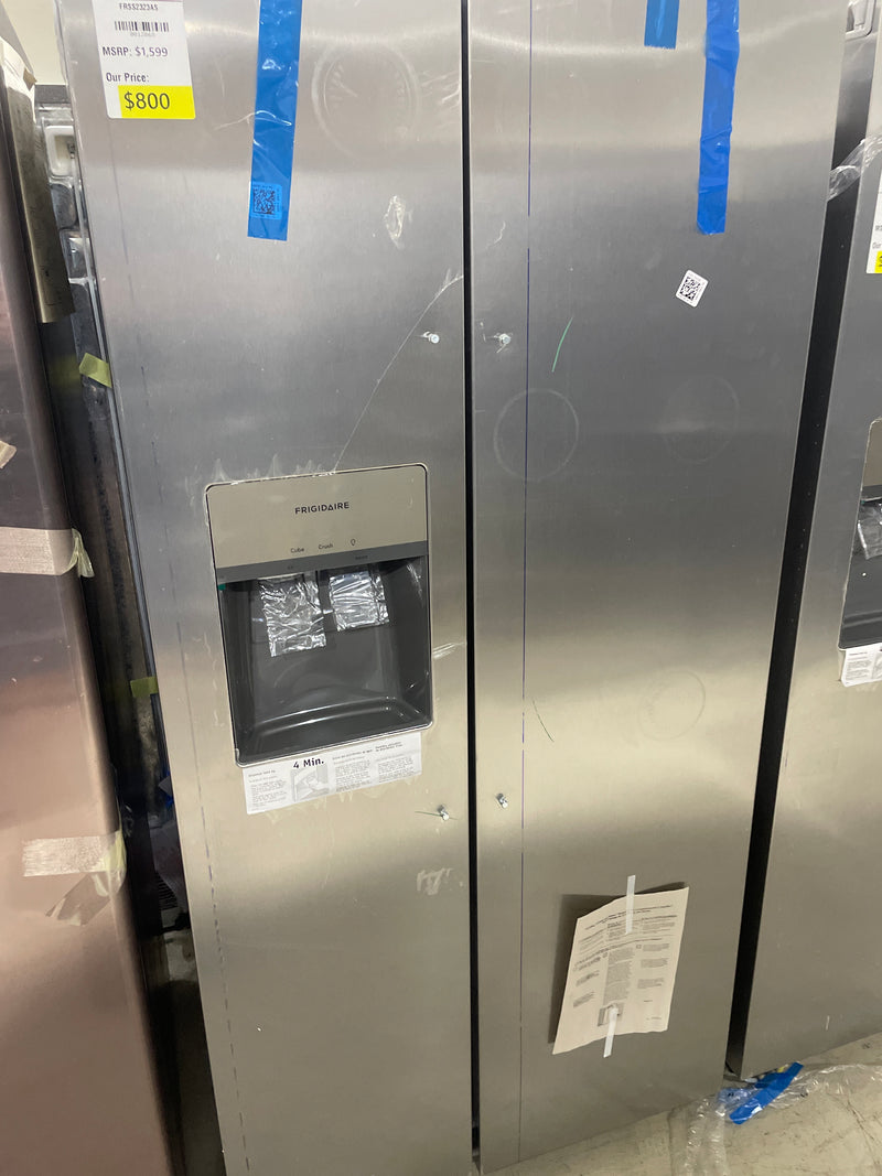 Frigidaire FRSS2323AS 33 Inch Side by Side Refrigerator