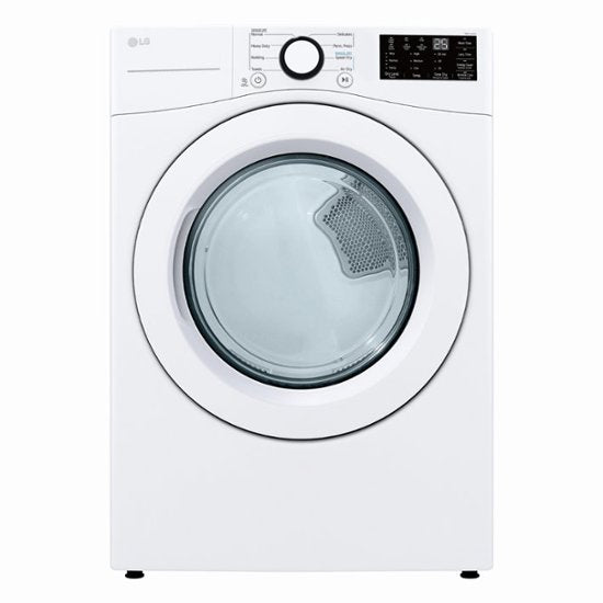 LG DLE3470W 7.4 cu. ft. Electric Dryer