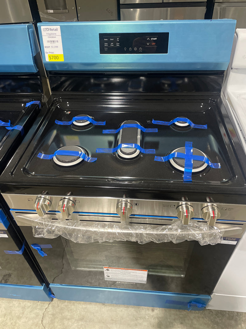 Frigidaire FCRG3083AS Front Control Gas Range