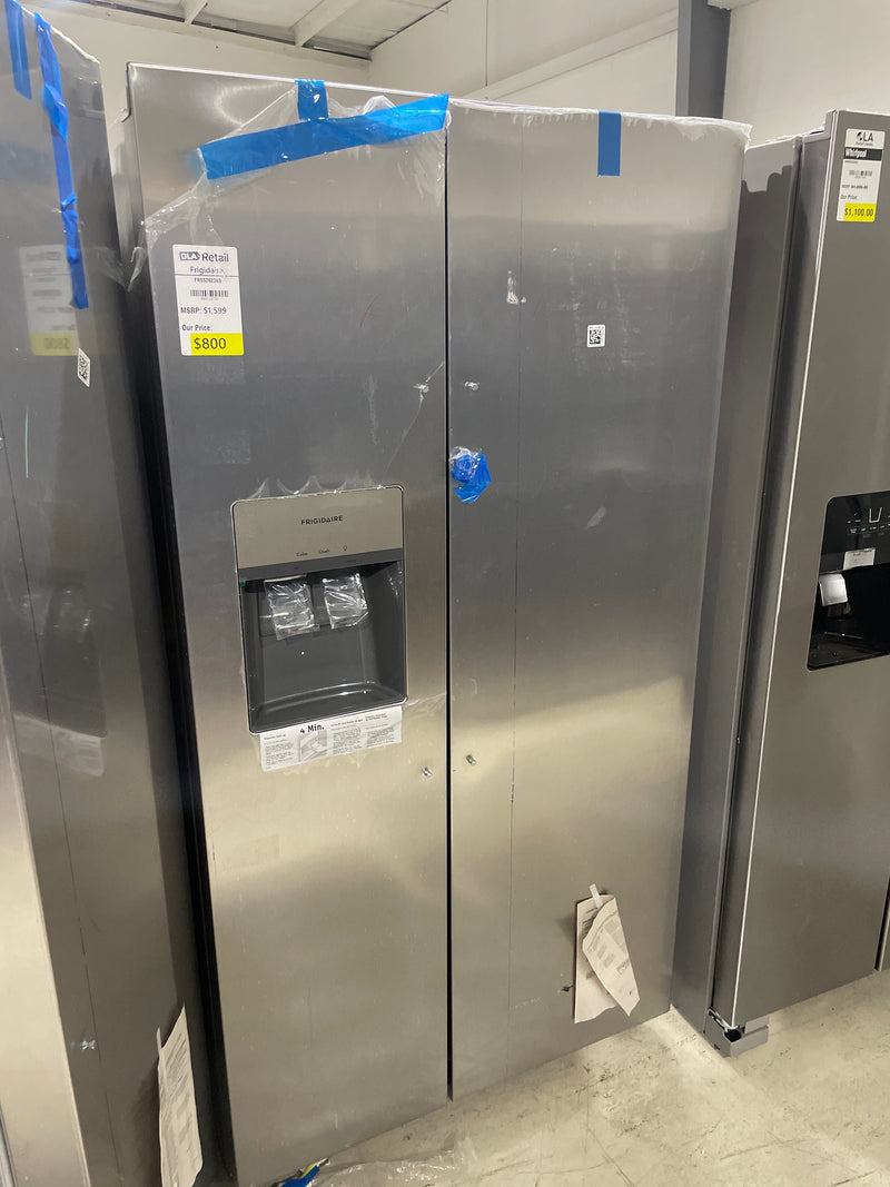 Frigidaire FRSS2623AS 25.6 Cu. Ft. Side by Side Refrigerator