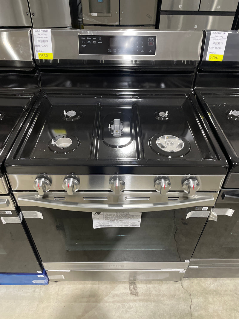 Samsung NX60A6511SS Freestanding Gas Smart Range