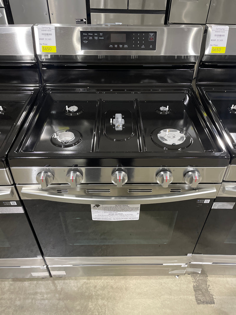 Samsung NX60A6511SS Freestanding Gas Smart Range