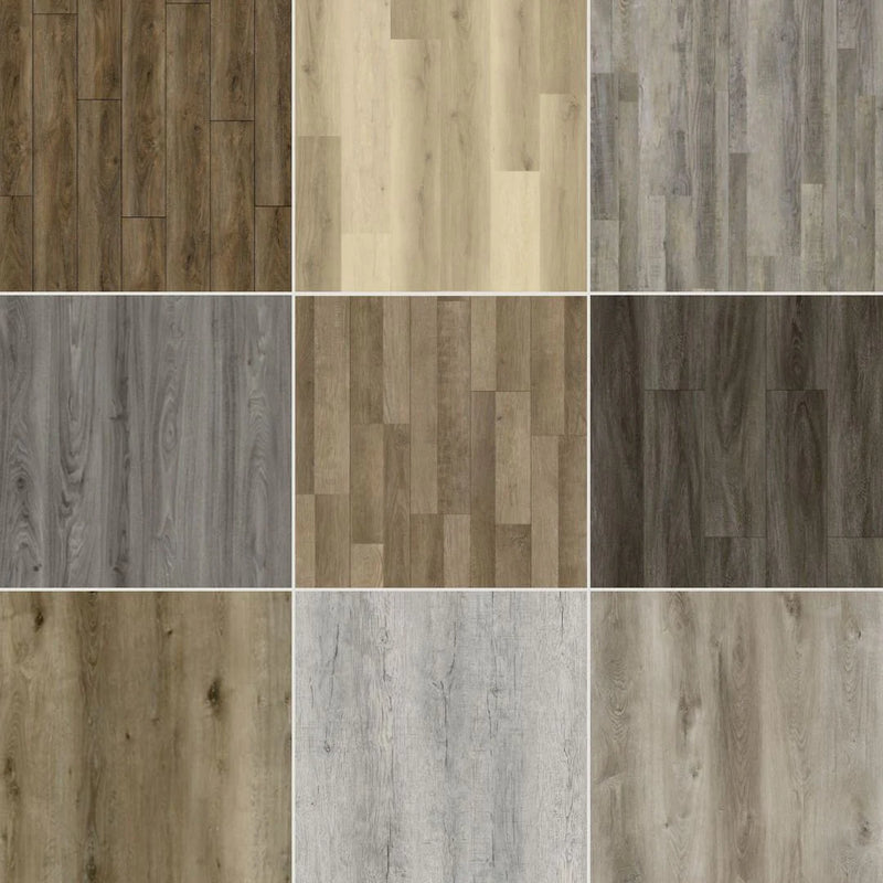 ($.99/sqft) RPC Laminate Plank Water Resistant Flooring