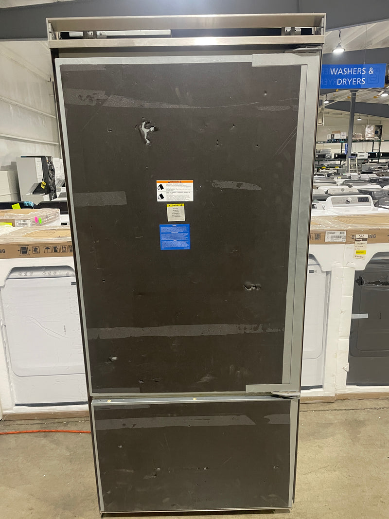 Viking FDBB5363ER 36 Inch Built-In Bottom-Freezer Refrigerator Panel Ready