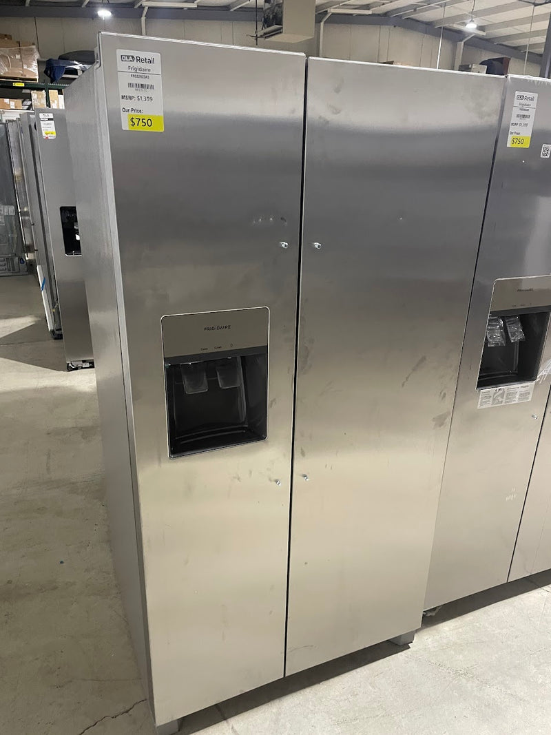 Frigidaire FRSS2623AS 25.6 Cu. Ft. Side by Side Refrigerator