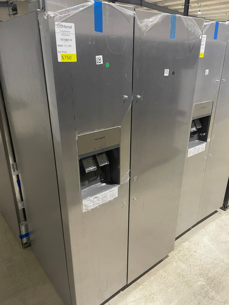 Frigidaire FRSS2623AS 25.6 Cu. Ft. Side by Side Refrigerator