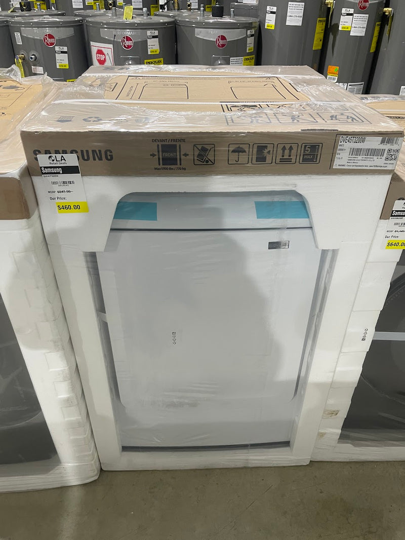 Samsung DVE45T3200W 7.2 cu. ft. Electric Dryer