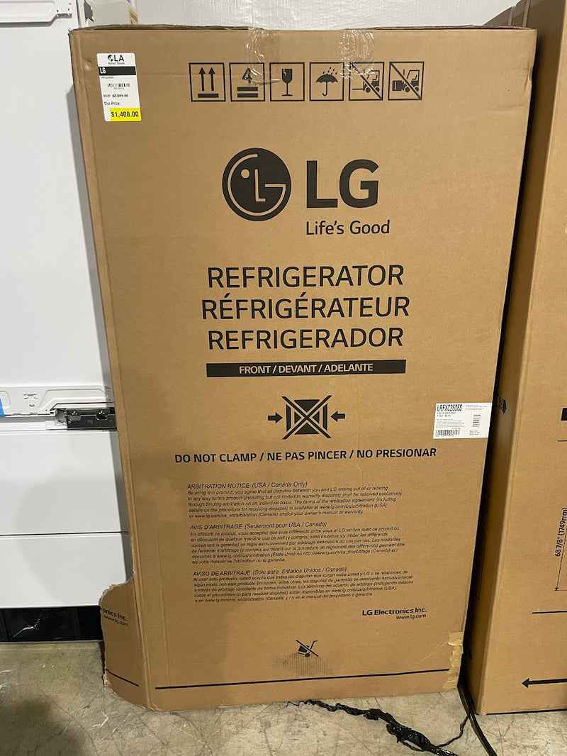 LG LRFXC2606S 25.5 cu. ft. Counter Depth French Door Refrigerator