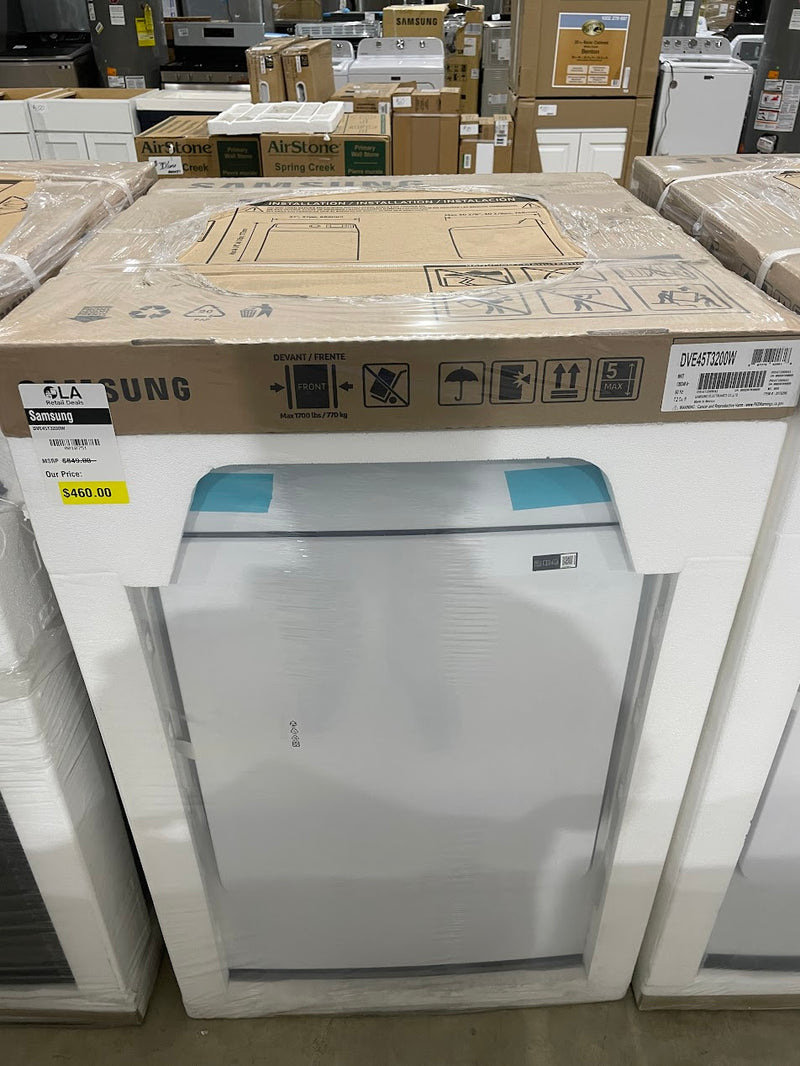 Samsung DVE45T3200W 7.2 cu. ft. Electric Dryer