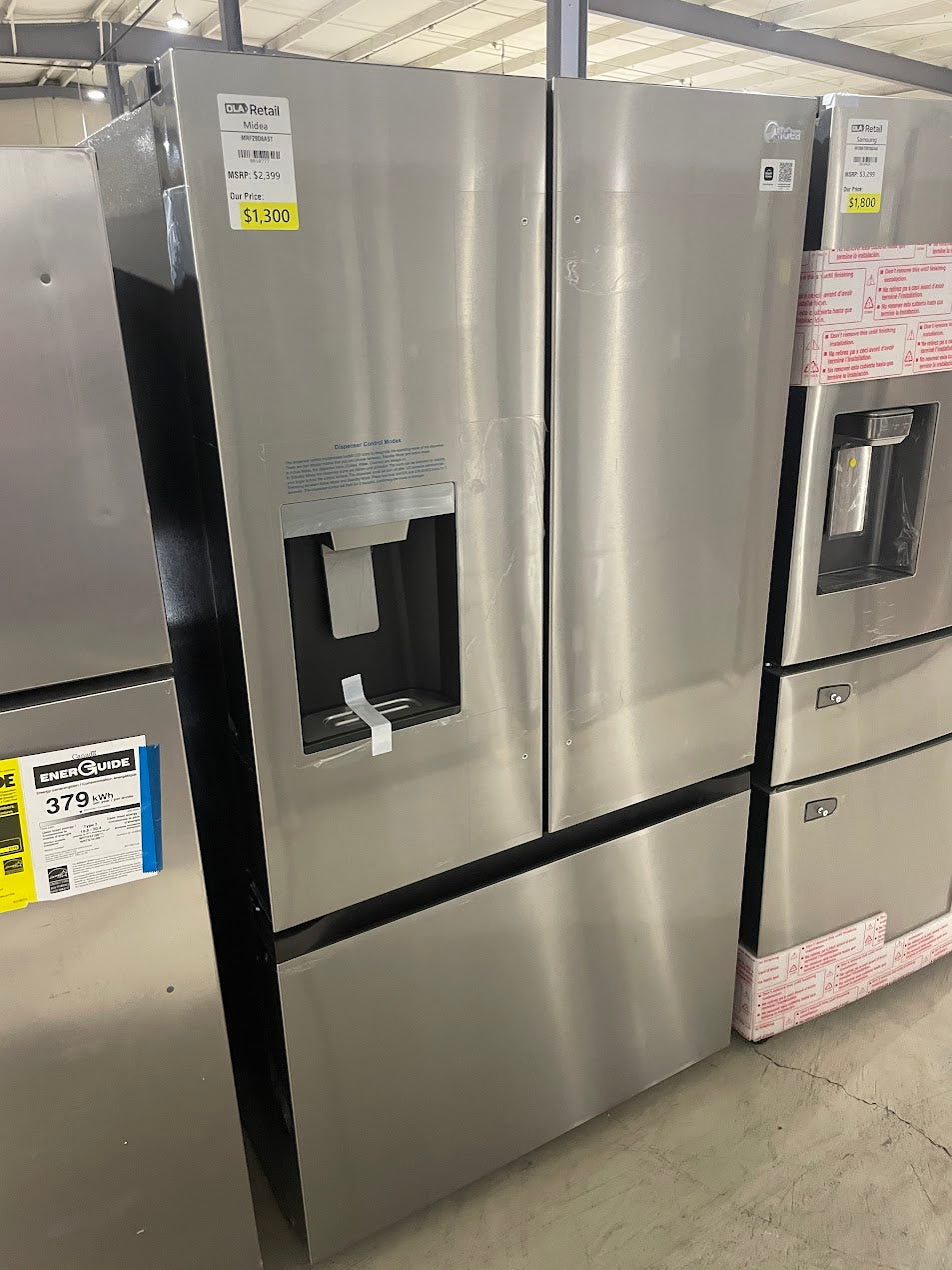 Midea MRF29D6AST 29.3 cu. ft. French Door Refrigerator – OLA Retail