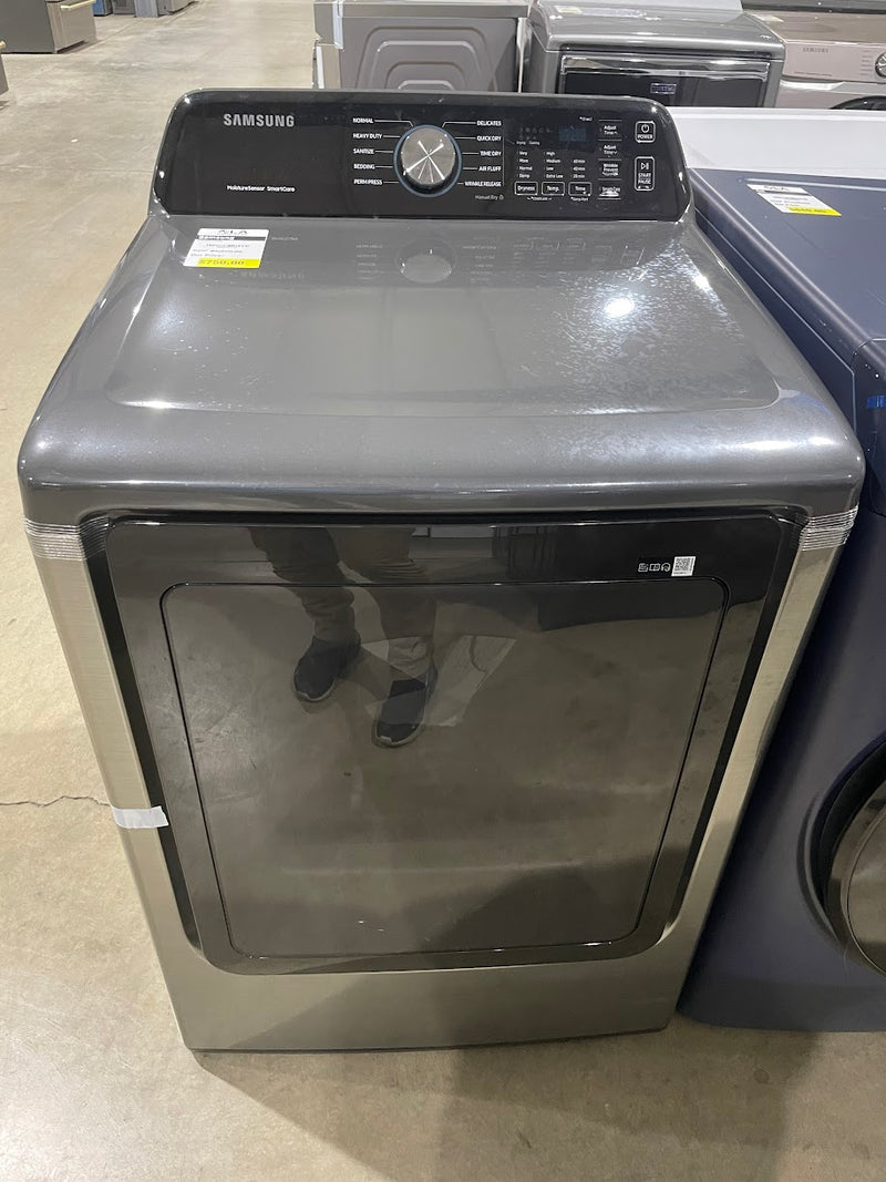 Samsung DVE45T3400P 7.4 cu. ft. Capacity Platinum Electric Dryer