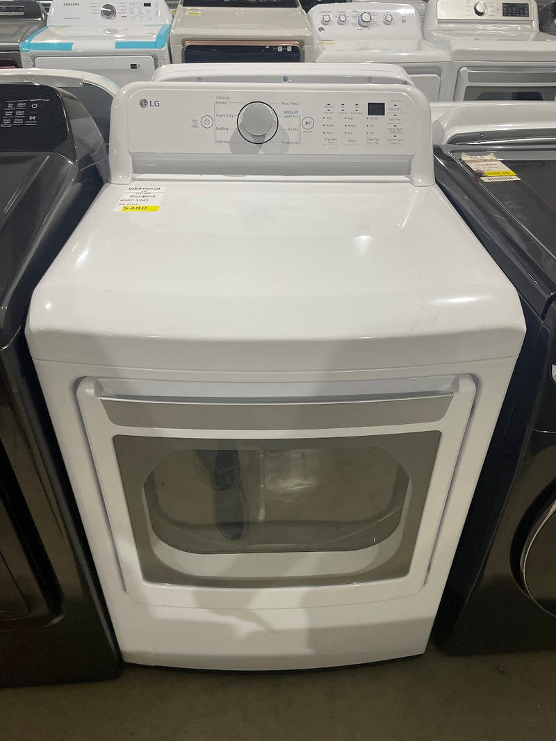 LG DLE7150W Electric Dryer with 7.3 cu. ft. Capacity