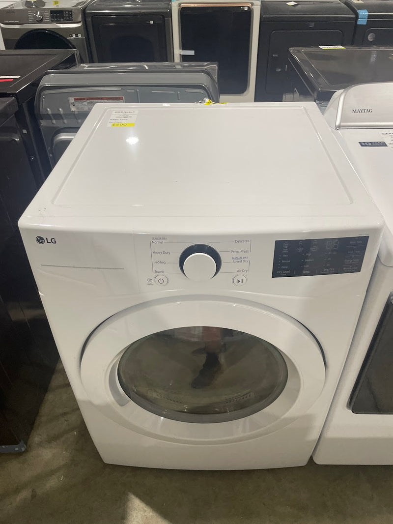 LG DLE3470W 7.4 cu. ft. Electric Dryer