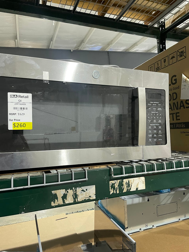 GE JVM7195SKSS 1.9 cu. ft. Over the Range Microwave