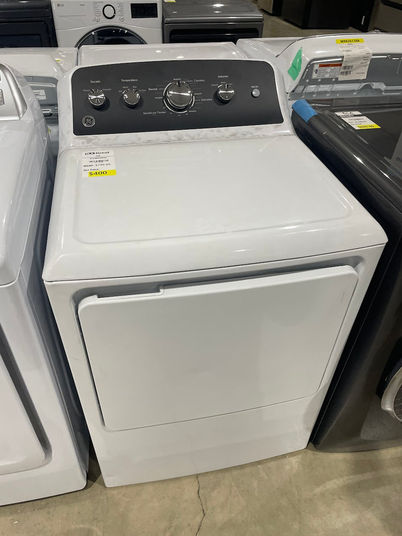 GE ETD48EASWWB 7.2 cu. ft. Electric Dryer