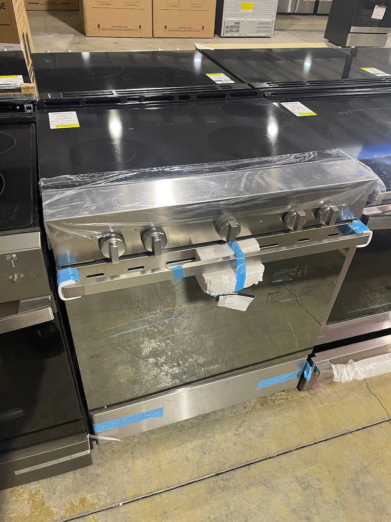 Haier QSS740RNSS Slide in Electric Range