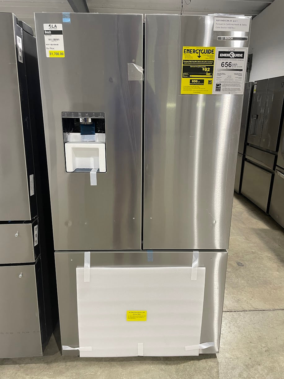 Bosch B36CD50SNS 21 cu. ft. French Door Smart Refrigerator – OLA