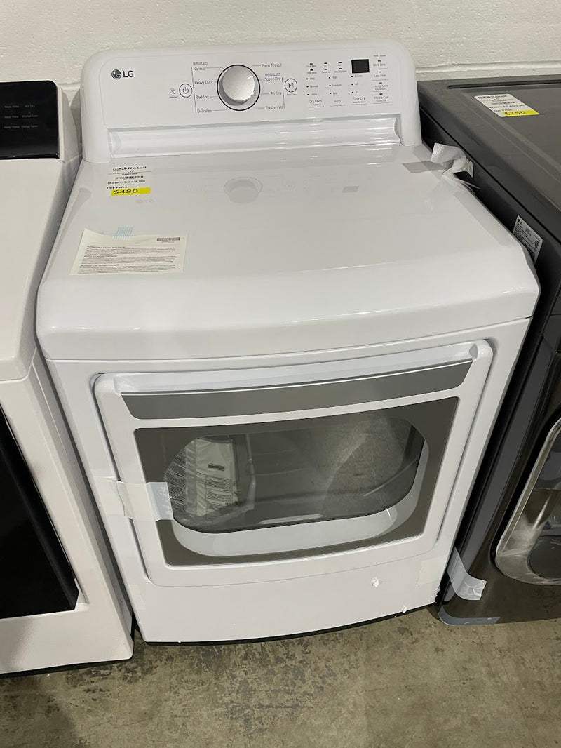 LG DLE7150W Electric Dryer with 7.3 cu. ft. Capacity