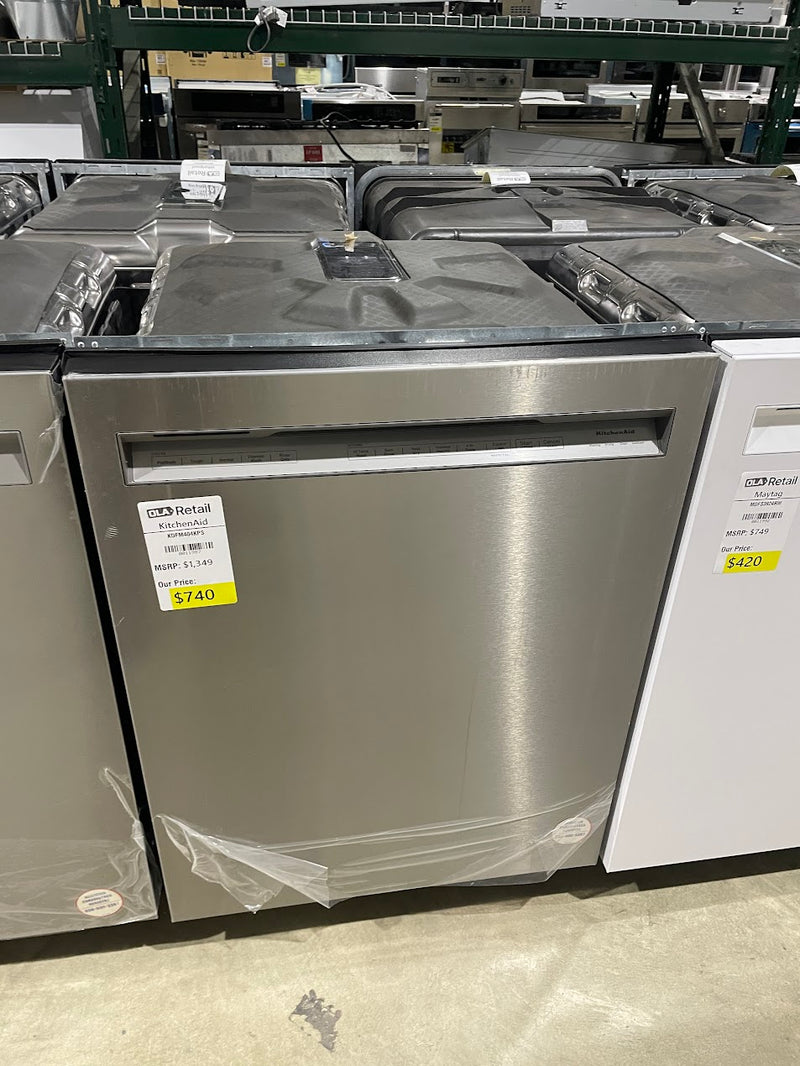 KitchenAid KDFM404KPS 24" Front Control Dishwasher