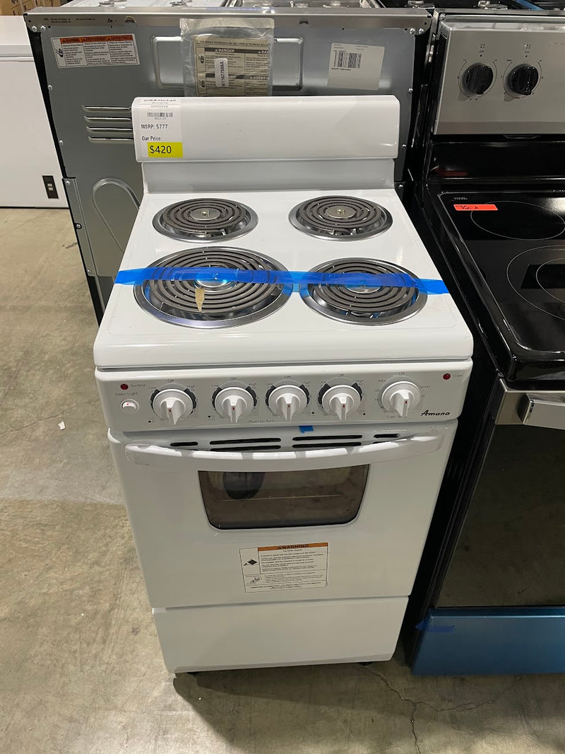 Amana AEP222VAW 2.6 cu. ft. Electric Range