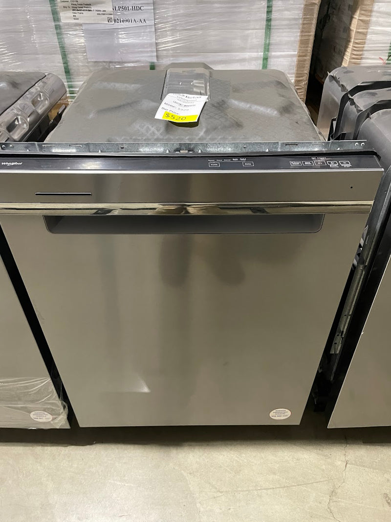 Whirlpool WDTA50SAKZ 24 in. Top Control Built-In Tall Tub Dishwasher