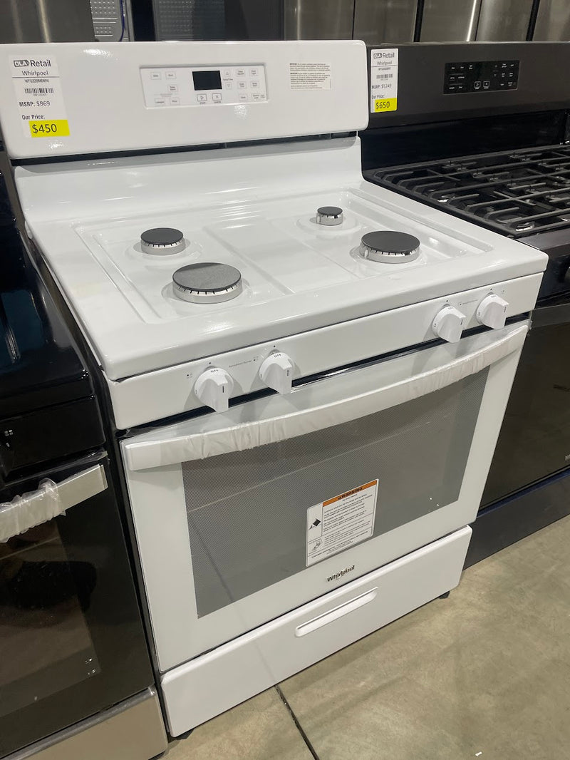 Whirlpool WFG320M0MW 5.1 Cu. Ft. Freestanding Gas Range