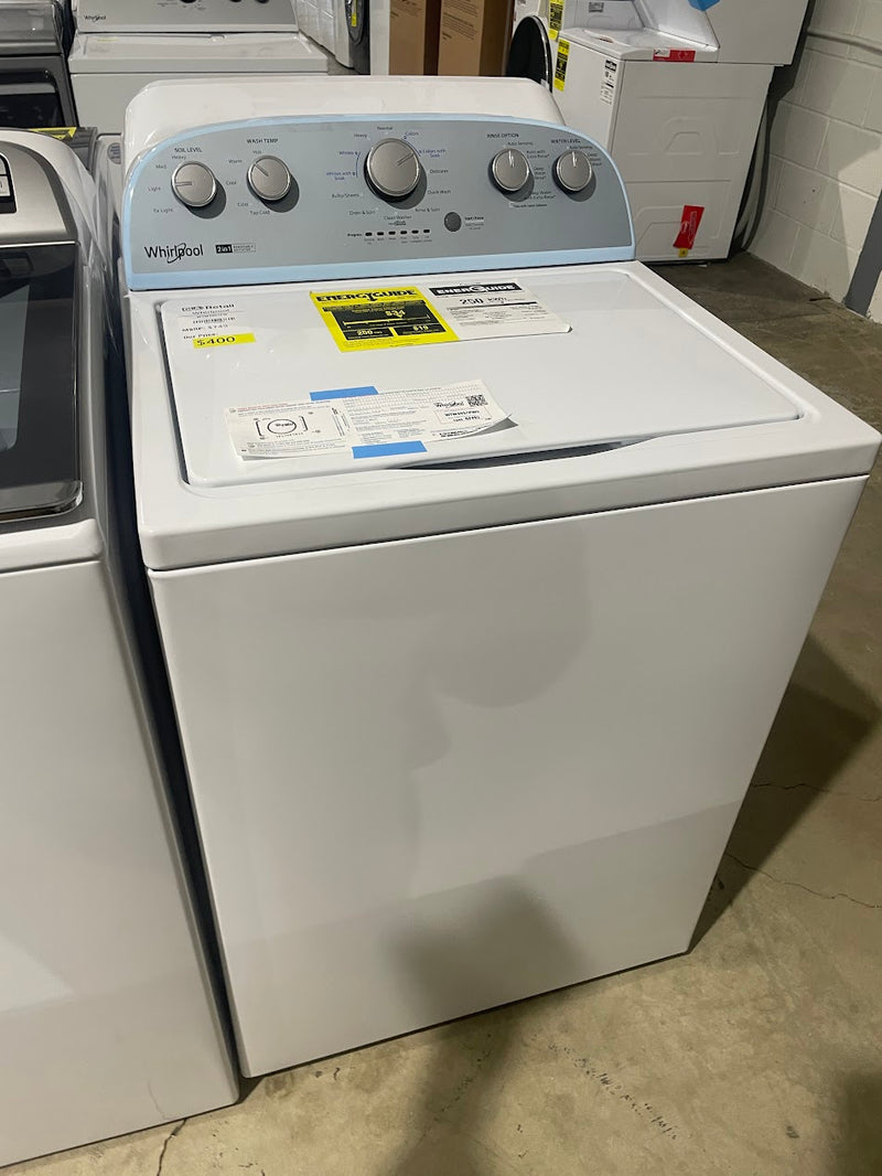 Whirlpool WTW4957PW 3.8 cu. ft. Top Load Washer