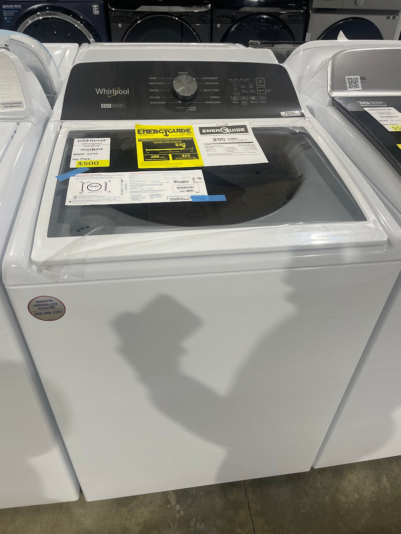 Whirlpool WTW5057LW 4.8 cu. ft. Top Load Washer