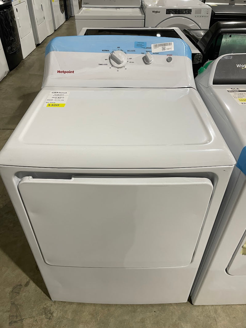 Hotpoint HTX26EASWWW 6.2 cu. ft. Electric Dryer