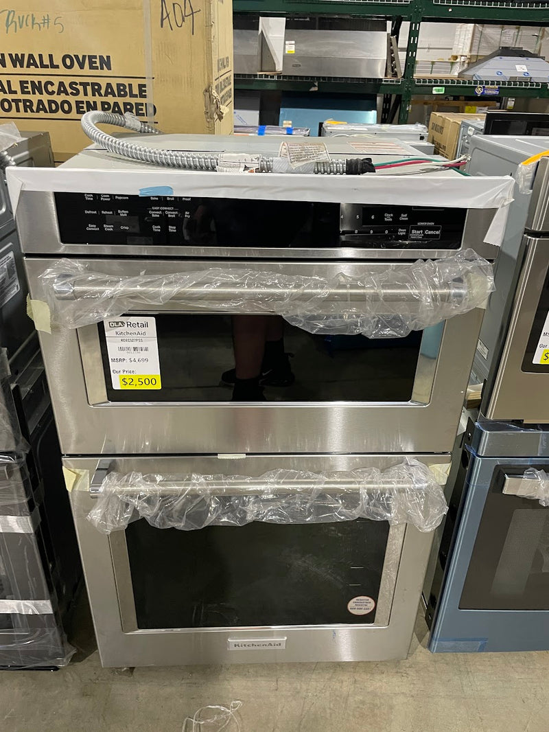 KitchenAid KOEC527PSS 27" Electric Convection Double Wall Oven