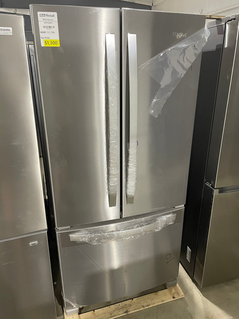 Whirlpool WRFF5333PZ 33 in. 22 cu. ft. French Door Refrigerator