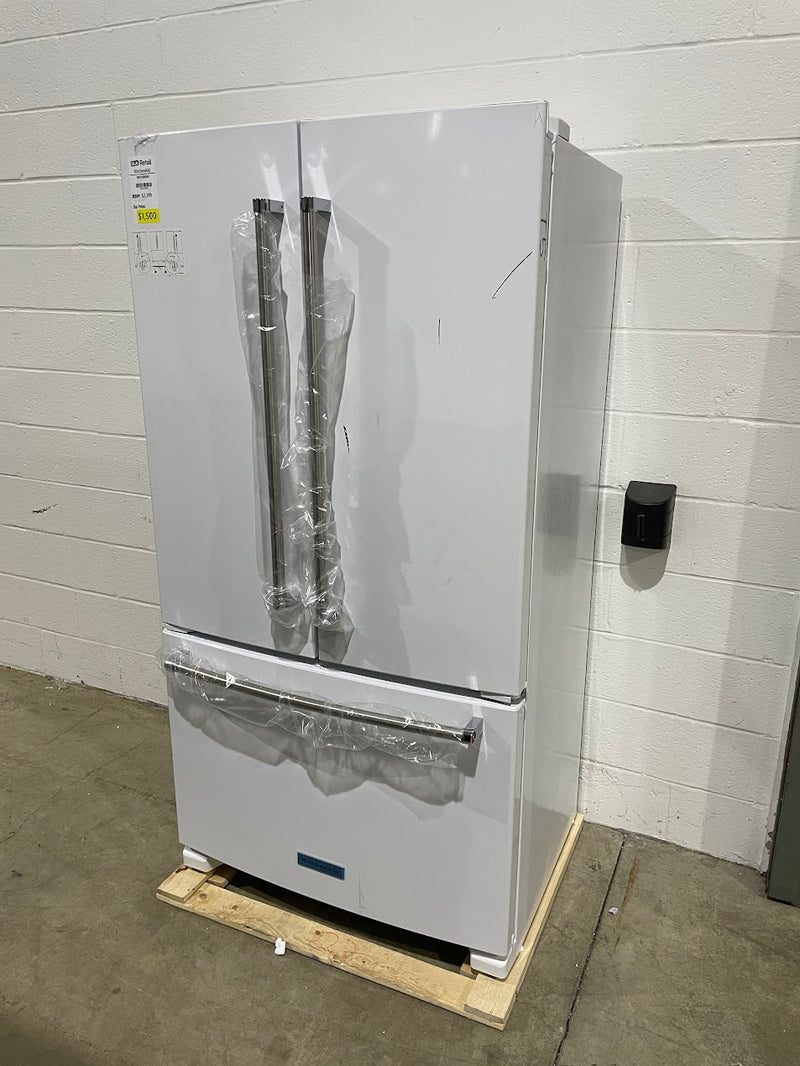Kitchenaid KRFC136RWH 20 cu. ft. Counter Depth Refrigerator