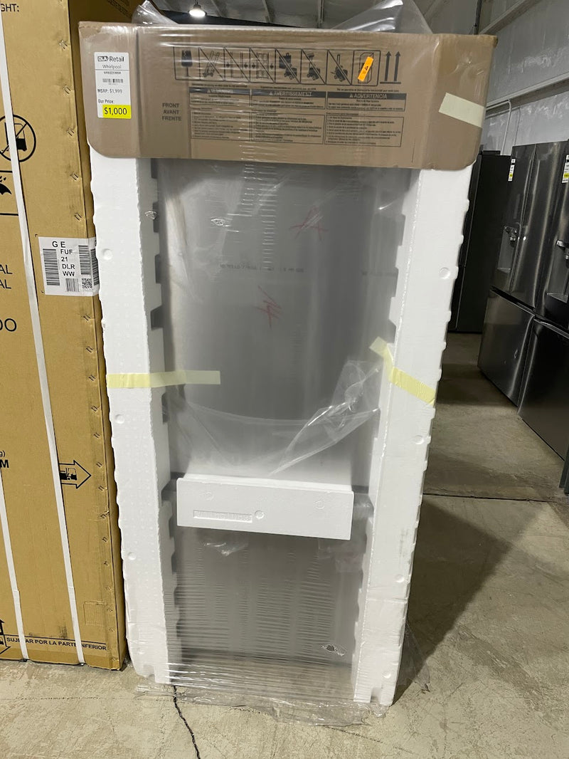 Whirlpool WRB322DMBM 22 cu. ft. Bottom Freezer Refrigerator