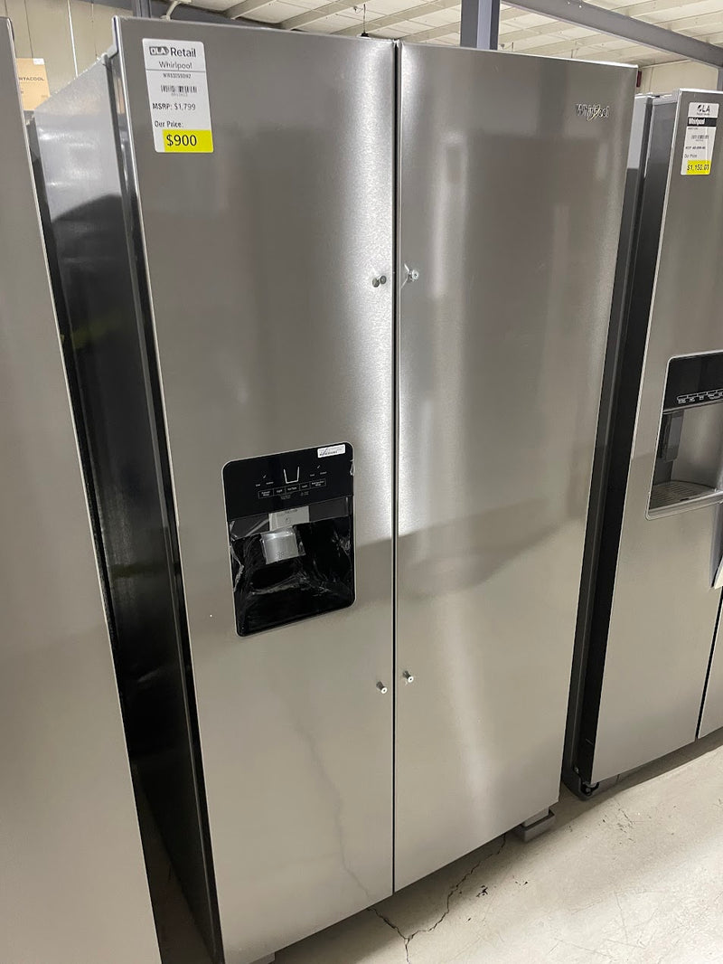 Whirlpool WRS325SDHZ 25 cu. ft. Side by Side Refrigerator