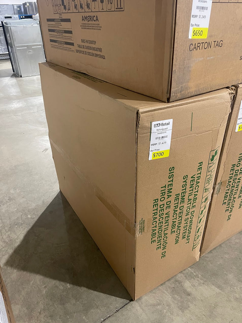 Whirlpool UXD8636DYS Telescopic Downdraft Range Hood