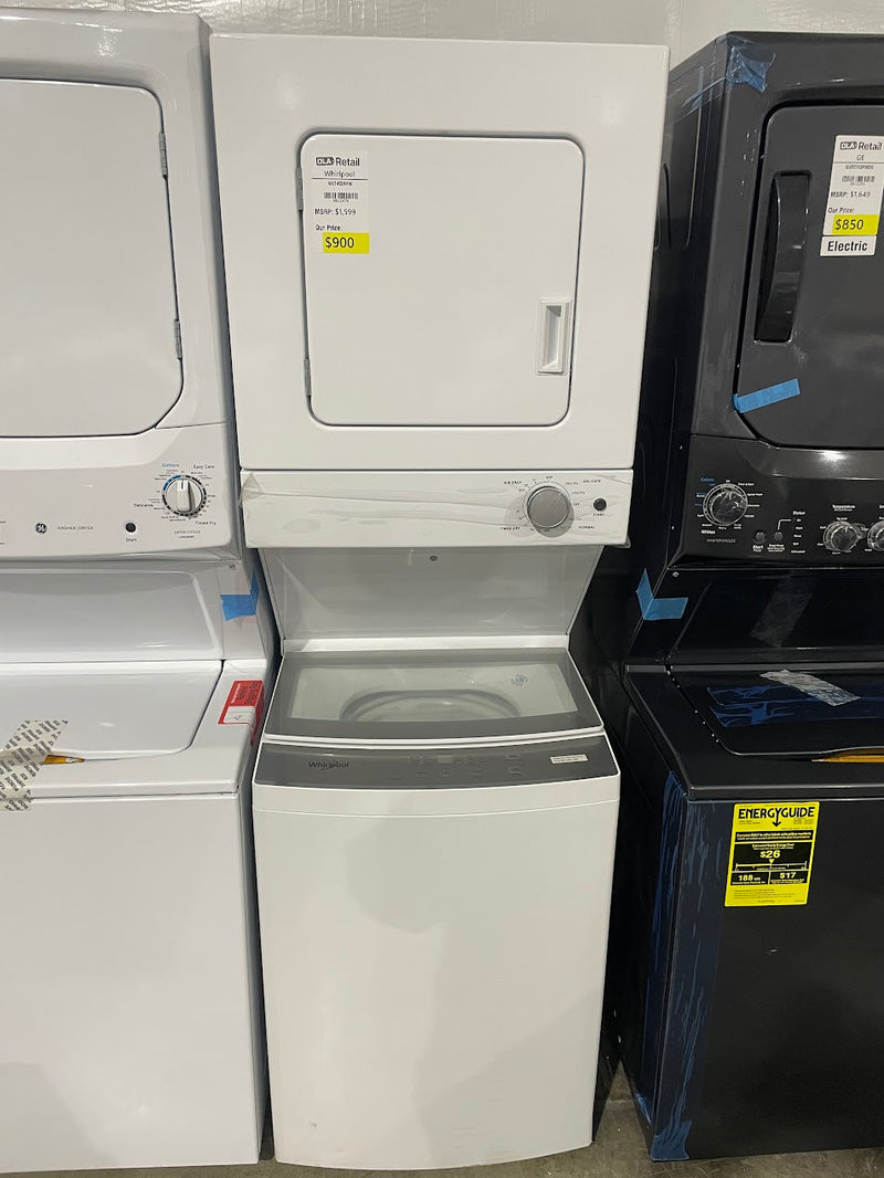 Whirlpool WET4024HW Electric Laundry Center