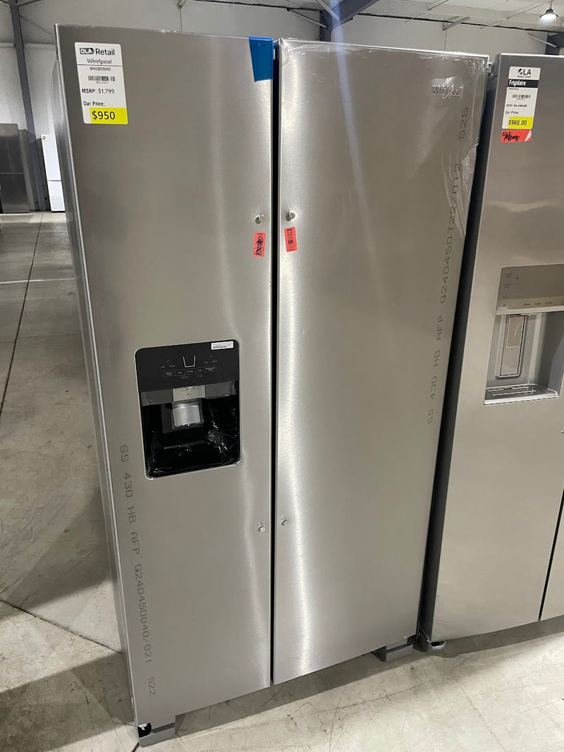 Whirlpool WRS325SDHZ 25 cu. ft. Side by Side Refrigerator