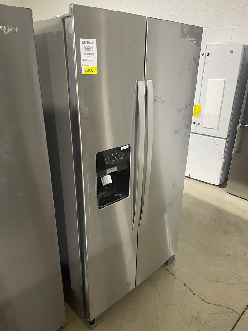 Whirlpool WRS335SDHM 25 cu. ft. Side by Side Refrigerator
