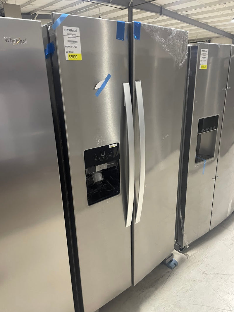 Whirlpool WRS325SDHZ 25 cu. ft. Side by Side Refrigerator