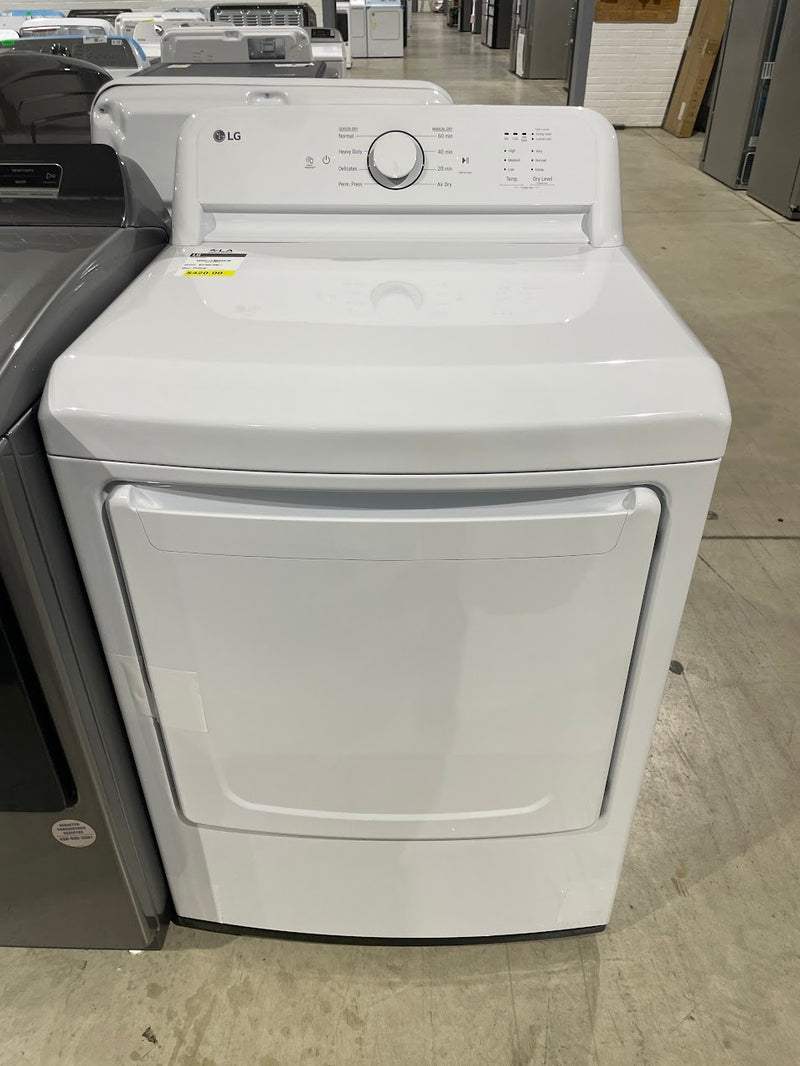 LG DLE6100W 7.3 Cu. Ft. Electric Dryer