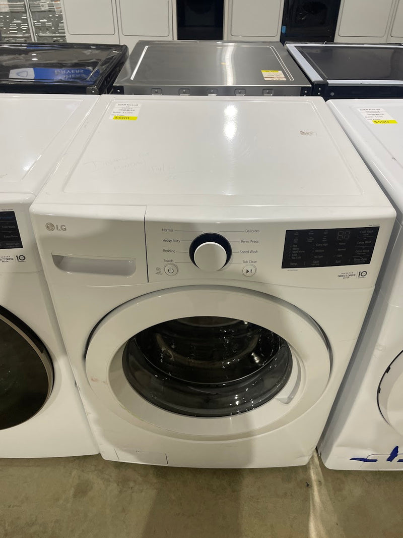 LG WM3470CW 5.0 Cu. Ft. Front Load Washer