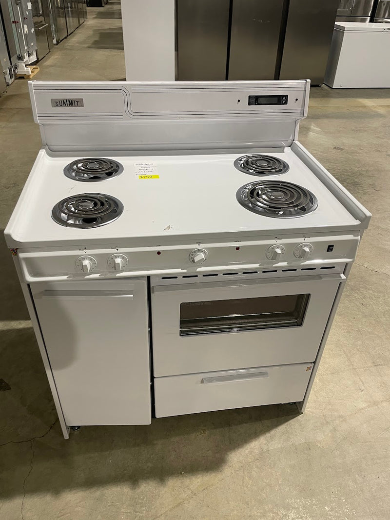 Summit WEM430KW 36" Electric Range