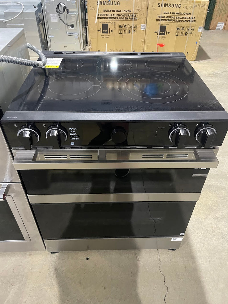 Samsung NSE6DG8550SR Bespoke Slide-In Electric Range