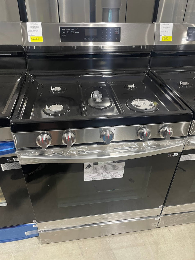 Samsung NX60A6511SS Freestanding Gas Smart Range